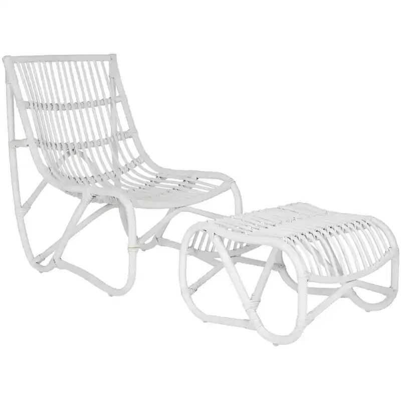 Shenandoah Chair & Ottoman - FOX6526 - Safavieh Couture