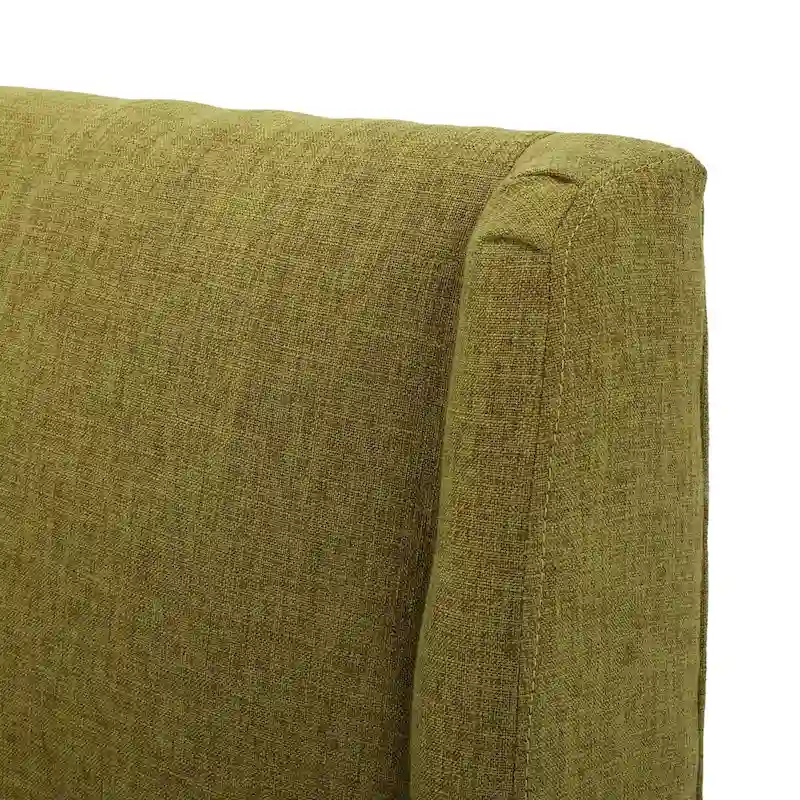 Aurla Mid-century Upholstered Accent Chair by Christopher Knight Home - 27.50 L x 28.50 W x 36.50 H