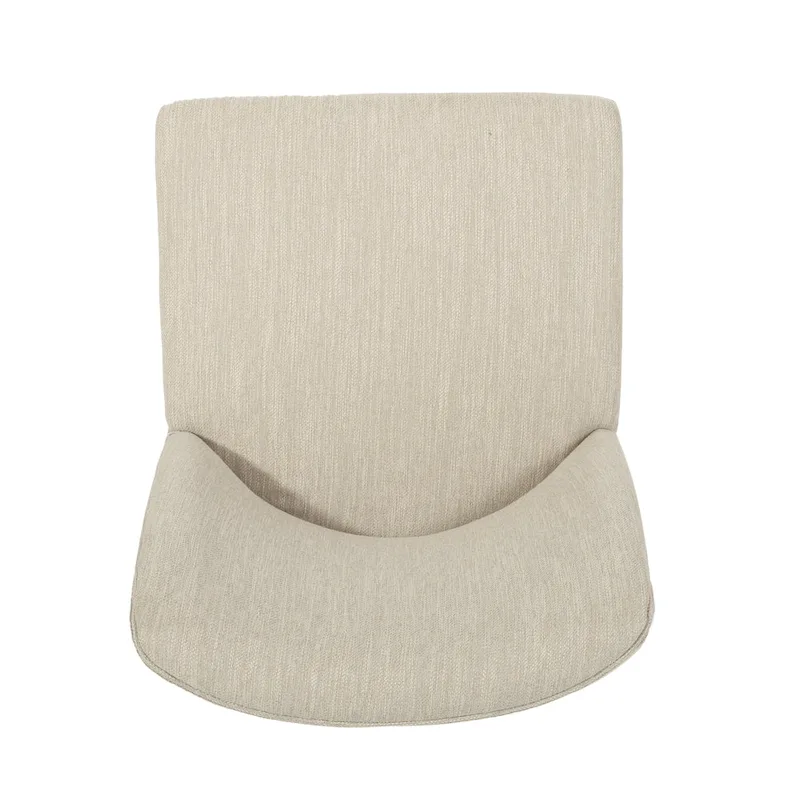 Camas Fabric Upholstered Wood Dining Chairs (Set of 2) by Christopher Knight Home