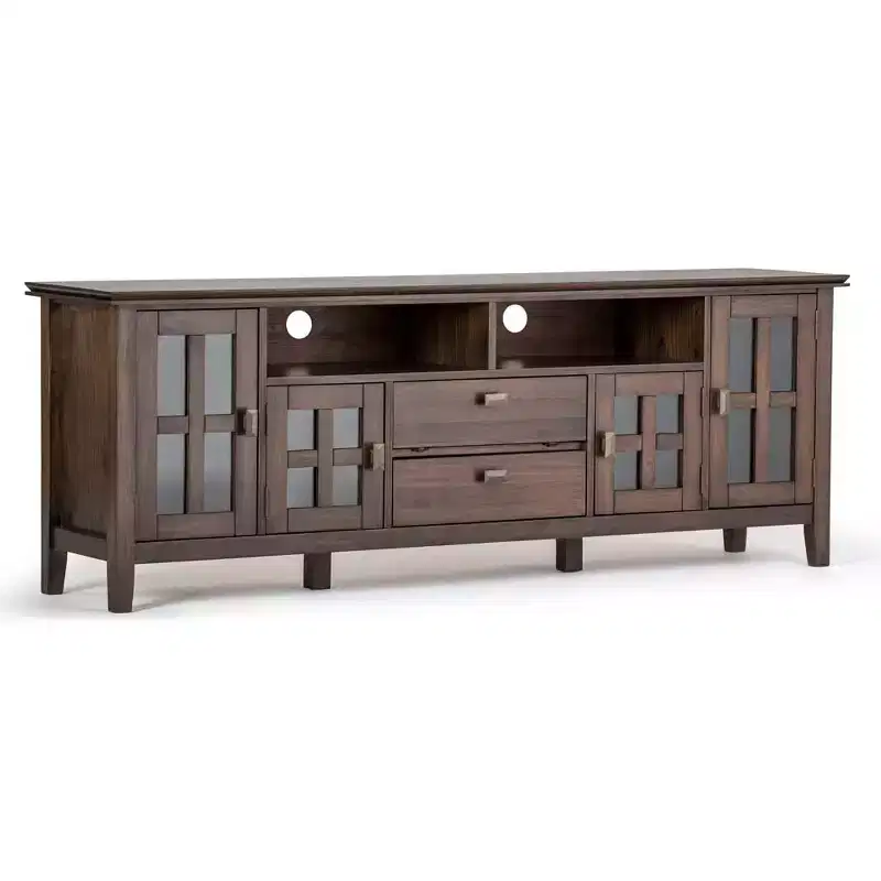 Stratford Solid Wood TV Stand for TVs up to 80 - WyndenHall