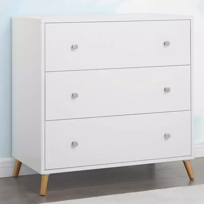 Jordan 3-Drawer Kids Dresser with Interlocking Drawers