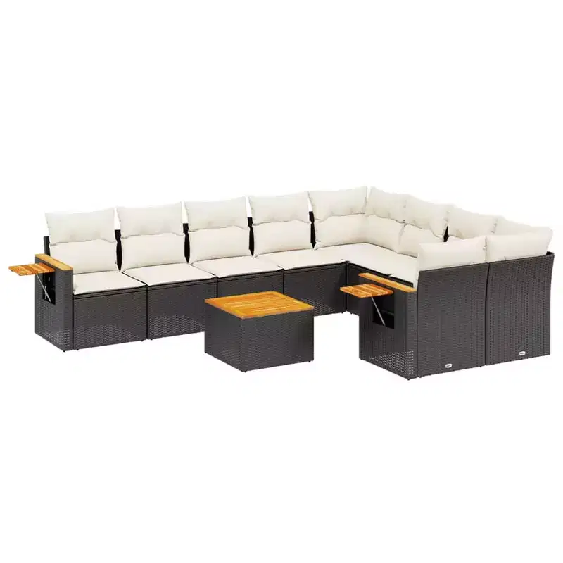 vidaXL Outdoor Patio Sofa Set with Cushions - Tons of Colors to Choose From
