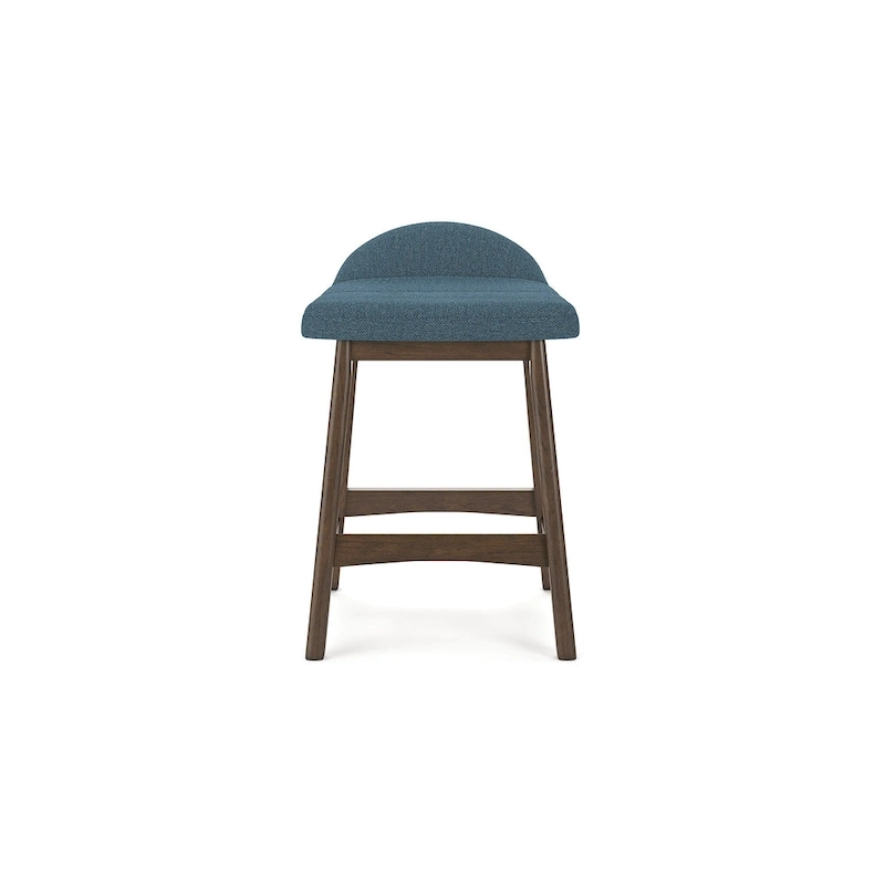 Signature Design by Ashley Lyncott Upholstered Counter Height Bar Stool (Set of 2) - 19W x 20D x 29H