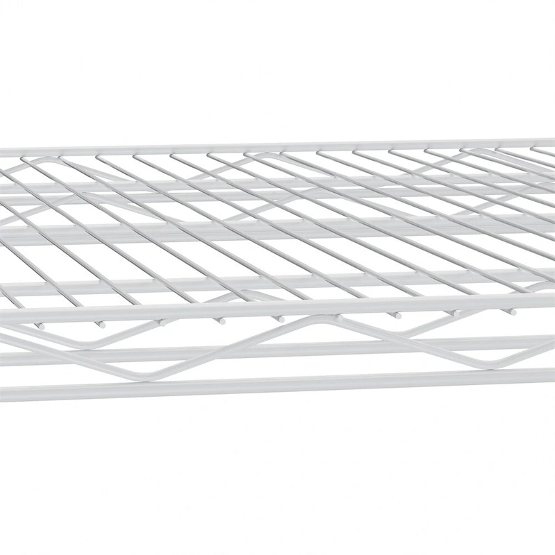 5 Tier Steel Heavy Duty Adjustable Shelves with Wheels and Feet