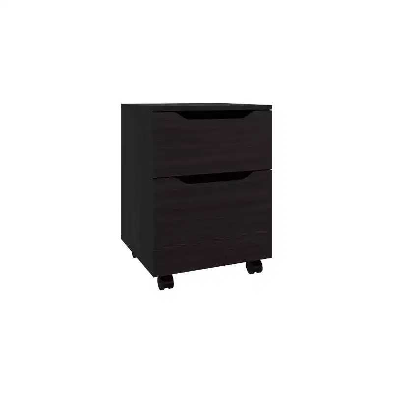 Open Shelf Modern Nightstand for Bedroom and Living Room