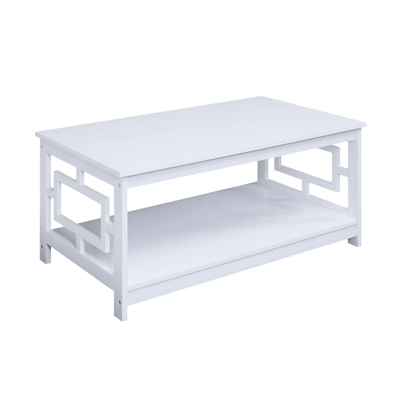 Convenience Concepts Town Square Coffee Table with Shelf