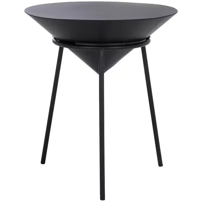 Apuline Side Table - ACC5513 - Black - Safavieh
