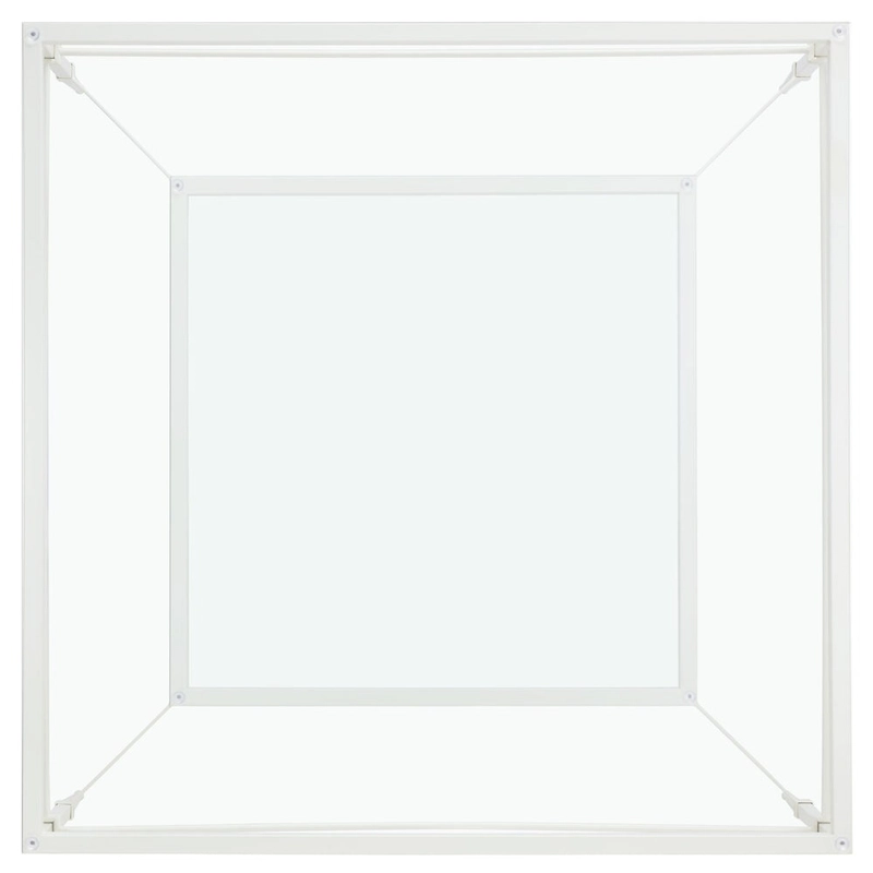 SAFAVIEH Couture Zilpha Cocktail Table - 43 In W x 43 In D x 20 In H - 43Wx43Dx20H