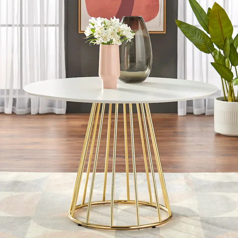 Simple Living Marsai Round Dining Table - 43.3 diameter