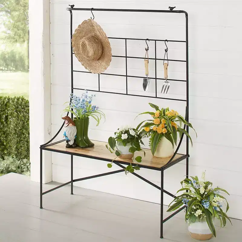 The Lakeside Collection Indoor/Outdoor Storage Shelf -