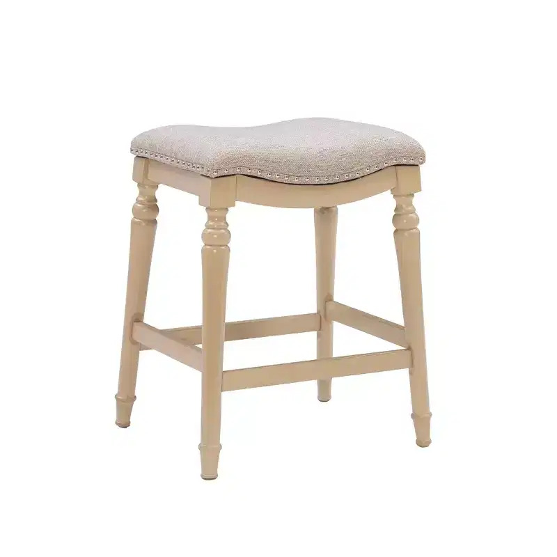 Brayden Big and Tall Backless Wood Counter Height Barstool - Powell