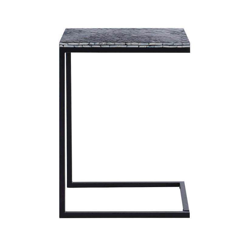 Shawnee Capiz Fish Mosaic Accent C Table