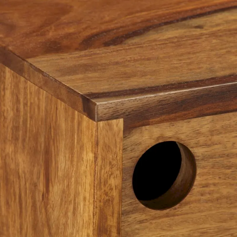 vidaXL Sideboard Solid Sheesham Wood 46.5x11.8x26