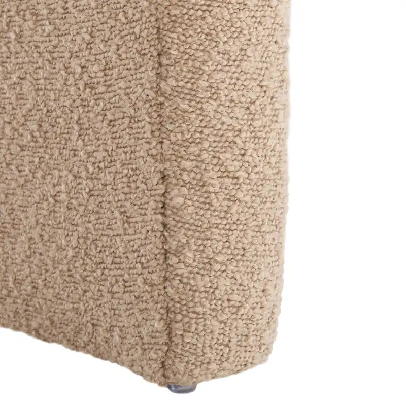 SAFAVIEH Alize Curved Waterfall Velvet Ottoman