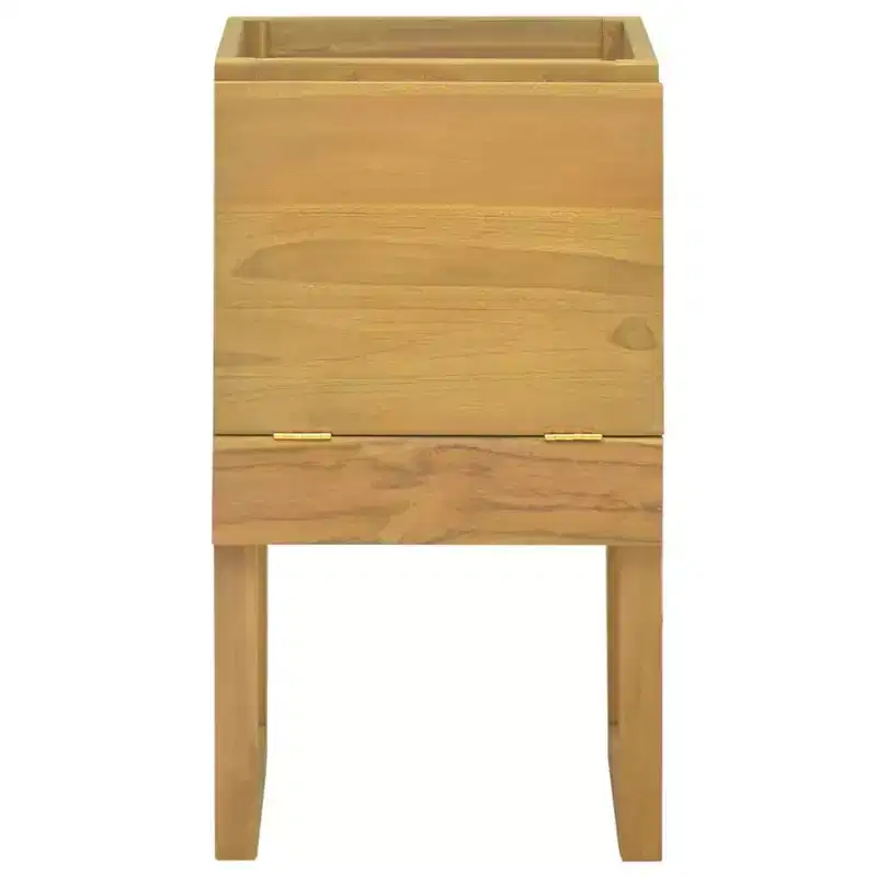 Bathroom Cabinet Natural Teak Solid Teak Wood Medium