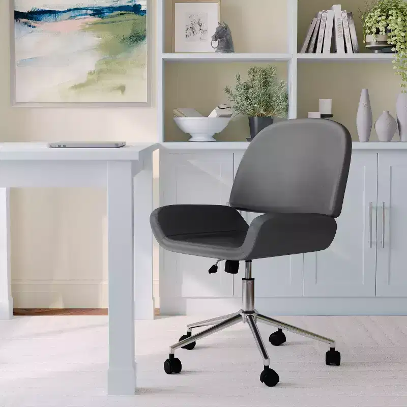 Martha Stewart Tyla Upholstered Office Chair