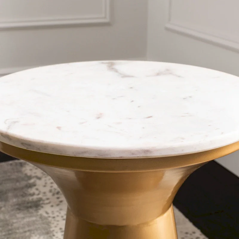 Pedestal End Table - 16W x 16D x 22H