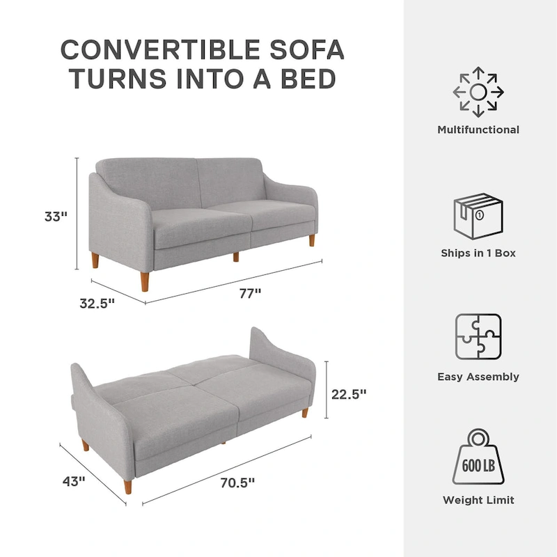 Avenue Greene Jayson Coil Futon