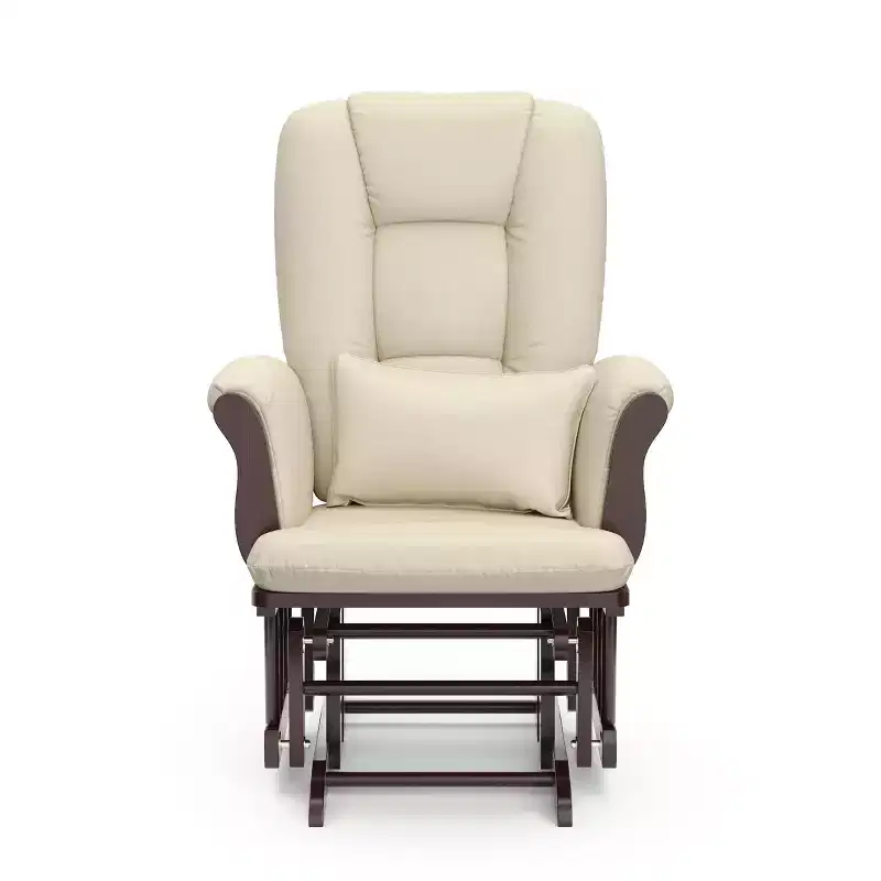 Nursery Glider Rocking Chair and Ottoman