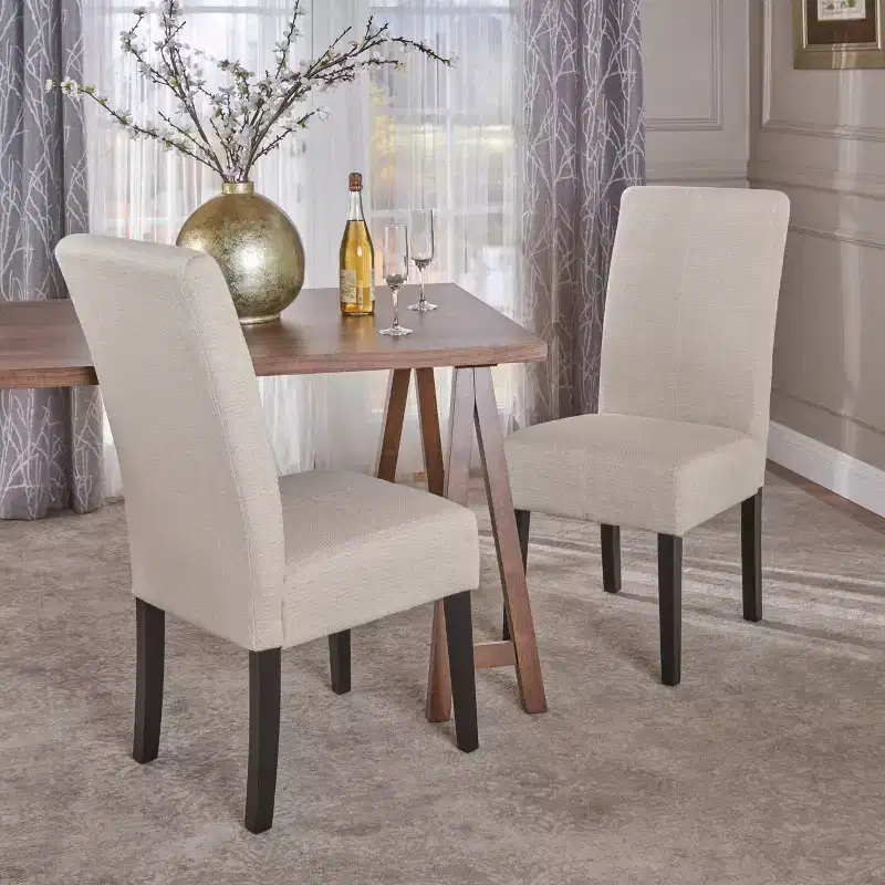 Christopher Knight Home Brooks Modern Upholstered Dining Chairs (Set of 2)
