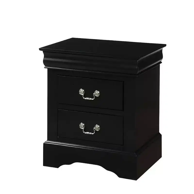 Acme Furniture Louis Philippe III Nightstand Black