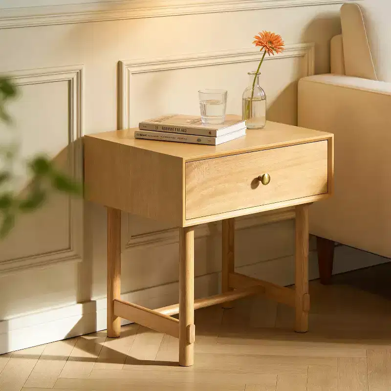 Christopher Knight Home Dawson Modern Scandinavian Solid Wood Nightstand with Drawer