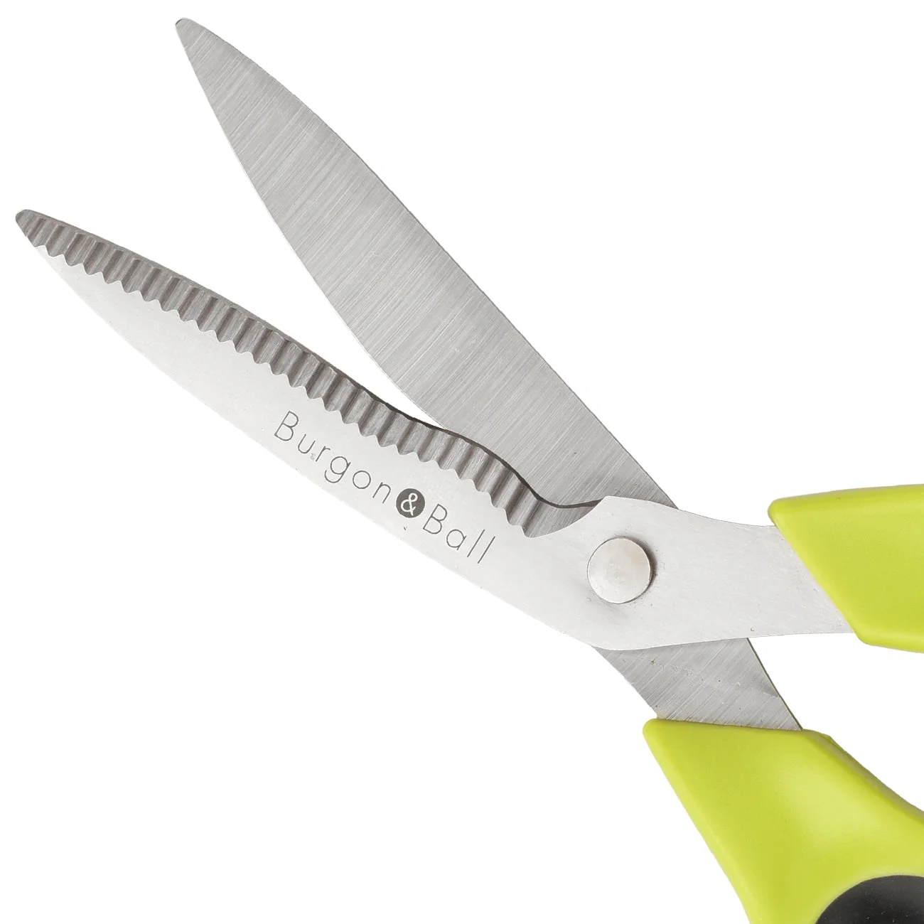 Garden and Flower Scissors with Serrated Blade for Clean Cutting