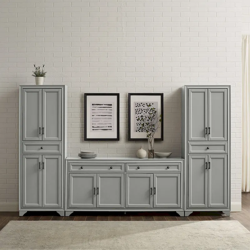 3-piece Sideboard and Pantry Set - 15x108.5x67.75