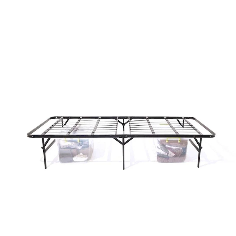 Brookside Full-size Platform Bed Frame and Box Spring in One Foldable Bed Base